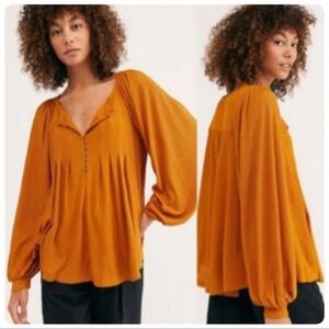 Free People DEVIN KNIT TOP SIZE XSMALL